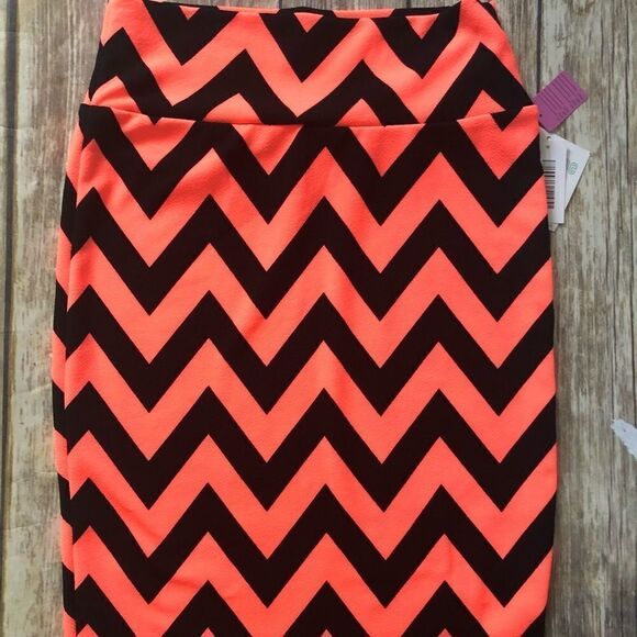 Lularoe neon Cassie Skirt  - Picture 1 of 4